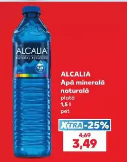 Kaufland ALCALIA Apă minerală naturală Ofertă