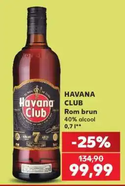 Kaufland HAVANA CLUB Ofertă