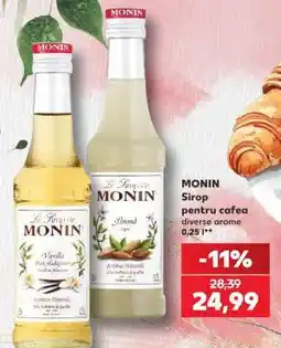 Kaufland MONIN Sirop pentru cafea Ofertă