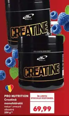 Kaufland PRO NUTRITION Creatină monohidrată Ofertă