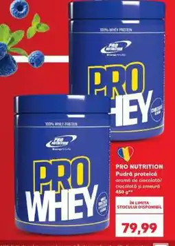 Kaufland PRO NUTRITION Pudră proteică Ofertă