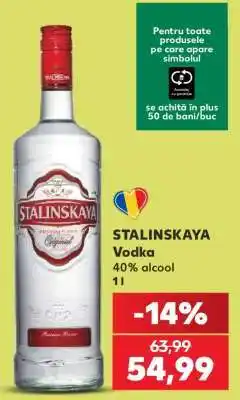 Kaufland STALINSKAYA Vodka Ofertă