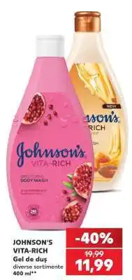 Kaufland JOHNSON'S VITA-RICH Ofertă