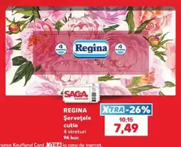 Kaufland REGINA Șervețele cutie Ofertă