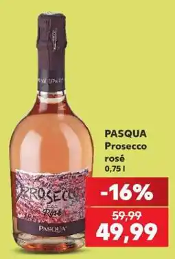 Kaufland PASQUA Prosecco rosé 0,75 l Ofertă