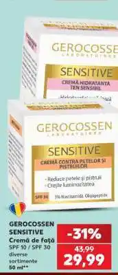 Kaufland GEROCOSSEN Sensitive Cremă de față Ofertă