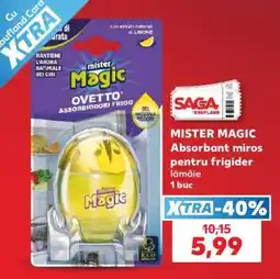 Kaufland MISTER MAGIC Absorbant miros pentru frigider lămâie Ofertă