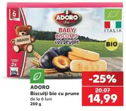 Kaufland ADORO Biscuiți bio cu prune Ofertă