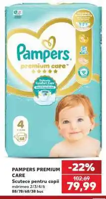 Kaufland PAMPERS PREMIUM CARE Ofertă