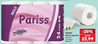 Kaufland PARISS Hârtie igienică Ofertă