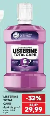 Kaufland Listerine Total Care Ofertă