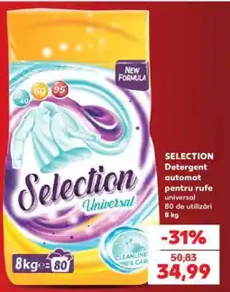 Kaufland SELECTION Detergent automat pentru rufe Ofertă