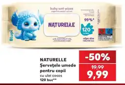Kaufland NATURELLE Șervețele umede pentru copii Ofertă
