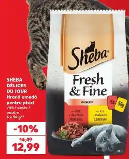 Kaufland SHEBA DÉLICES DU JOUR Ofertă