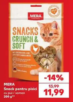Kaufland MERA Snack pentru pisici Ofertă