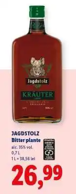 Lidl JAGDSTOLZ Bitter plante Ofertă