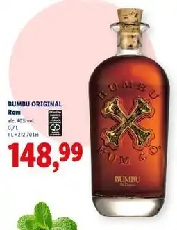 Lidl BUMBU Original Rom Ofertă