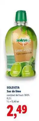SOLEVITA Suc de lime