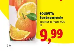 Lidl Solevita Suc de portocale Ofertă