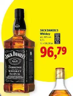 Lidl Jack Daniel's Whiskey Ofertă