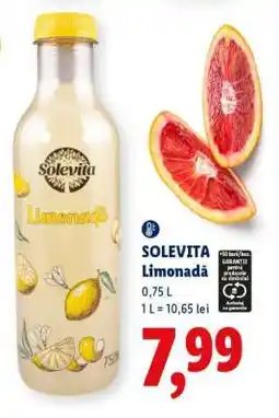 Lidl Solevita Limonadă Ofertă