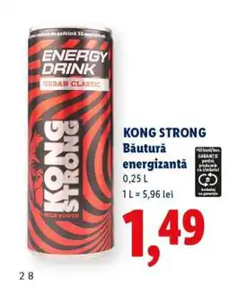 Lidl Kong Strong Băutură energizantă Ofertă