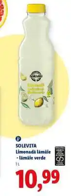 Lidl SOLEVITA Limonadă lămâie - lămâie verde Ofertă