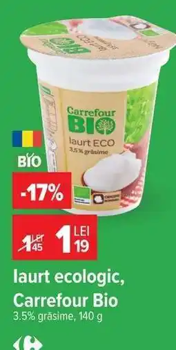 Carrefour Iaurt ecologic Carrefour Bio Ofertă