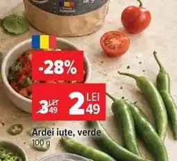 Carrefour Ardei iute verde Ofertă