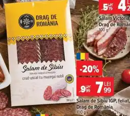 Carrefour Salam de Sibiu IGP, feliat, Drag de România Ofertă