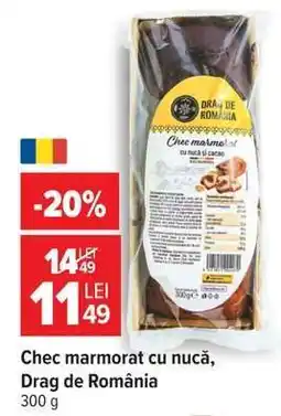 Carrefour Chec marmorat cu nucă Drag de România Ofertă