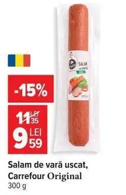 Carrefour Salam de vară uscat, Carrefour Original Ofertă