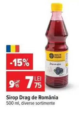 Carrefour Sirop Drag de România Ofertă