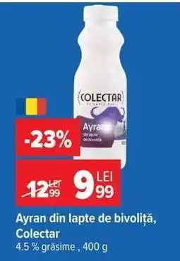 Carrefour Ayran din lapte de bivoliță, Colectar Ofertă