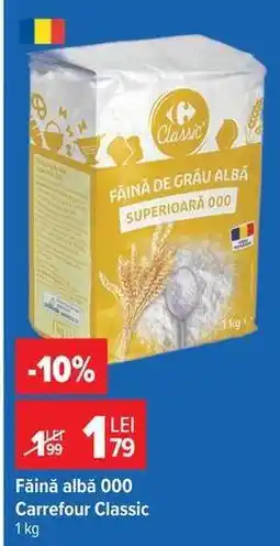 Carrefour Făină albă 000 Carrefour Classic Ofertă