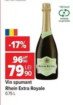 Carrefour Vin spumant Rhein Extra Royale Ofertă
