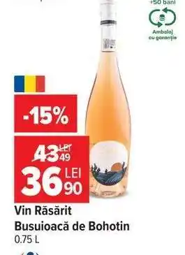 Vin Răsărit Busuioacă de Bohotin