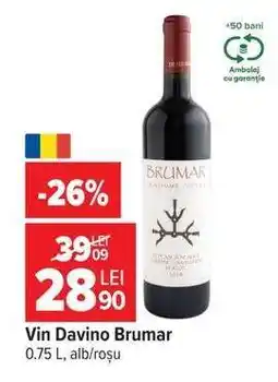 Carrefour Vin Davino Brumar Ofertă