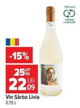Carrefour Vin Sârbă Livia Ofertă