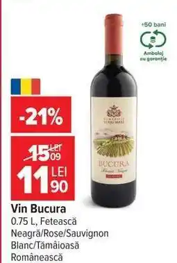Carrefour Vin Bucura Ofertă