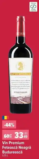 Carrefour Vin Premium Fetească Neagră Budureasca Ofertă