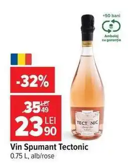 Carrefour Vin Spumant Tectonic Ofertă