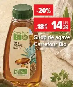 Carrefour Sirop de agave Carrefour Bio Ofertă