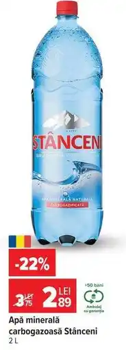 Carrefour Apă minerală carbogazoasă Stânceni Ofertă