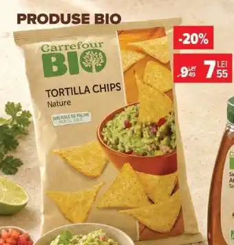 Carrefour Carrefour Bio Tortilla Chips Ofertă