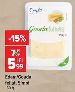 Carrefour Edam/Gouda feliat Simpl Ofertă