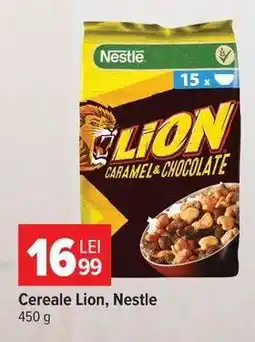 Carrefour Cereale Lion, Nestlé Ofertă