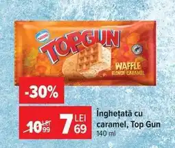 Carrefour Înghețată cu caramel, Top Gun Ofertă