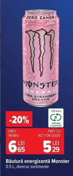 Carrefour Băutură energizantă Monster Ofertă