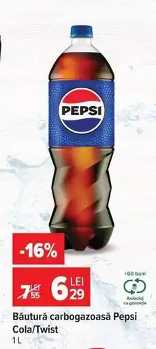 Carrefour Băutură carbogazoasă Pepsi Cola/Twist Ofertă
